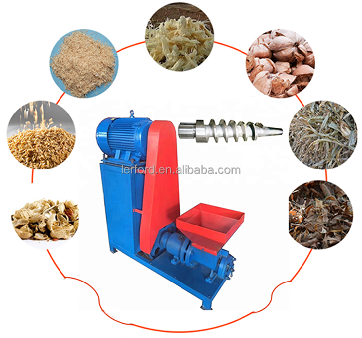 Wood Dust Briquetting Machine