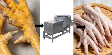 Chicken Feet Peeling Machine Chicken Feet Peeling Machine